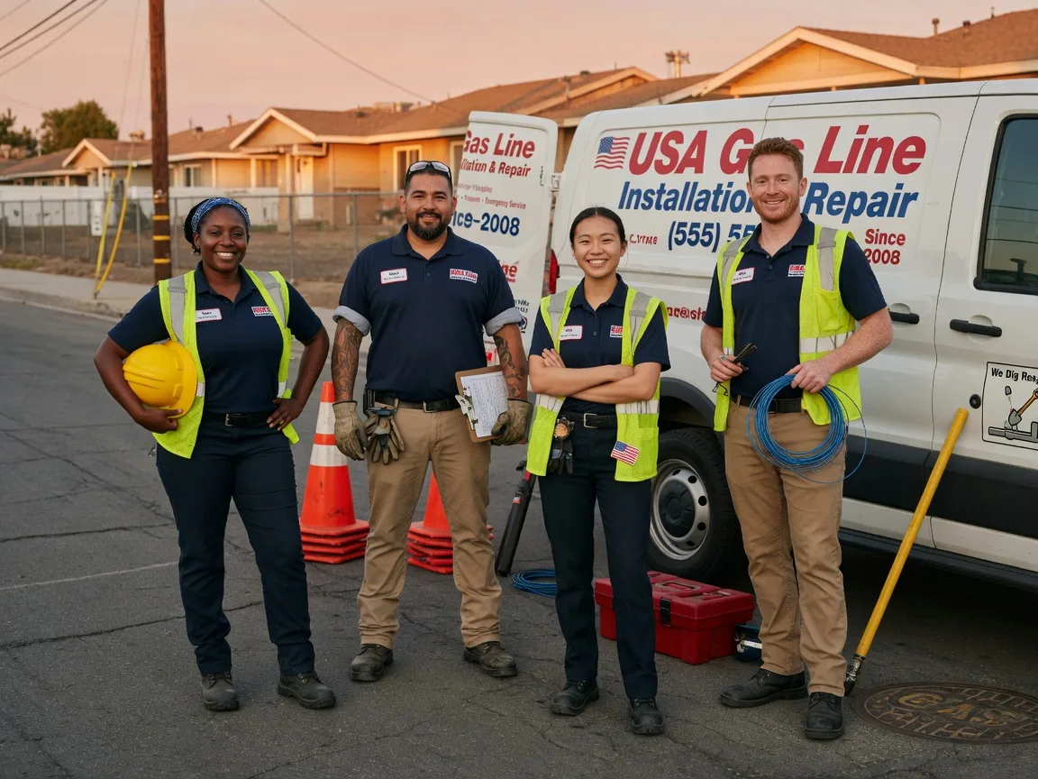Gas Line Installation company in Bremen, OH